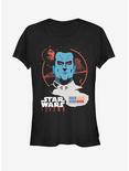 Star Wars Thrawn Space Leader Girls T-Shirt, BLACK, hi-res