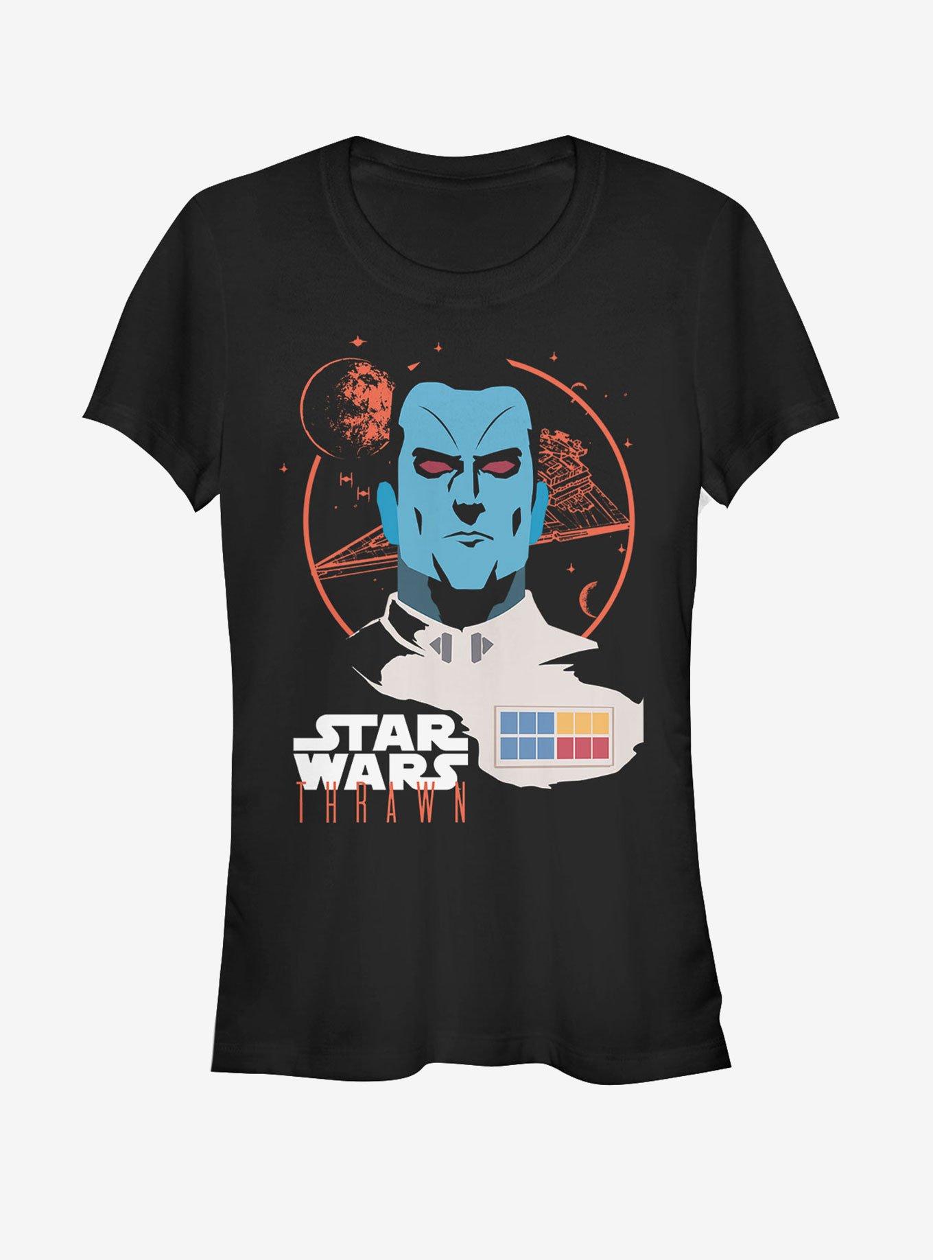 Star Wars Thrawn Space Leader Girls T-Shirt, BLACK, hi-res