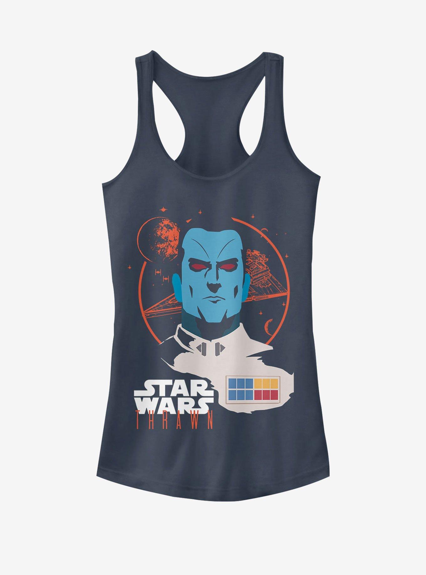 Star Wars Thrawn Space Leader Girls Tank Top, INDIGO, hi-res