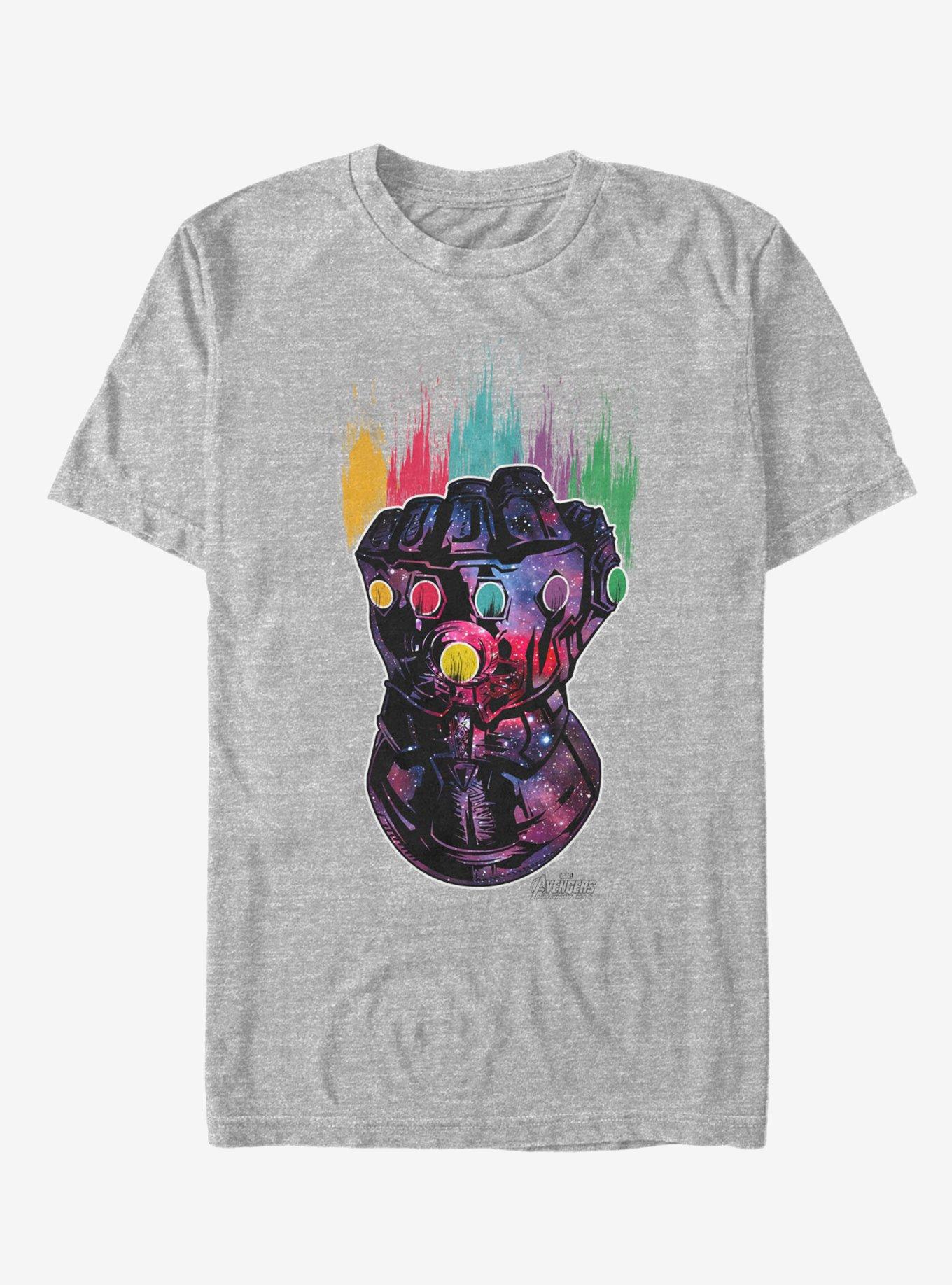 Marvel Avengers Infinity War Gauntlet T-Shirt, ATH HTR, hi-res