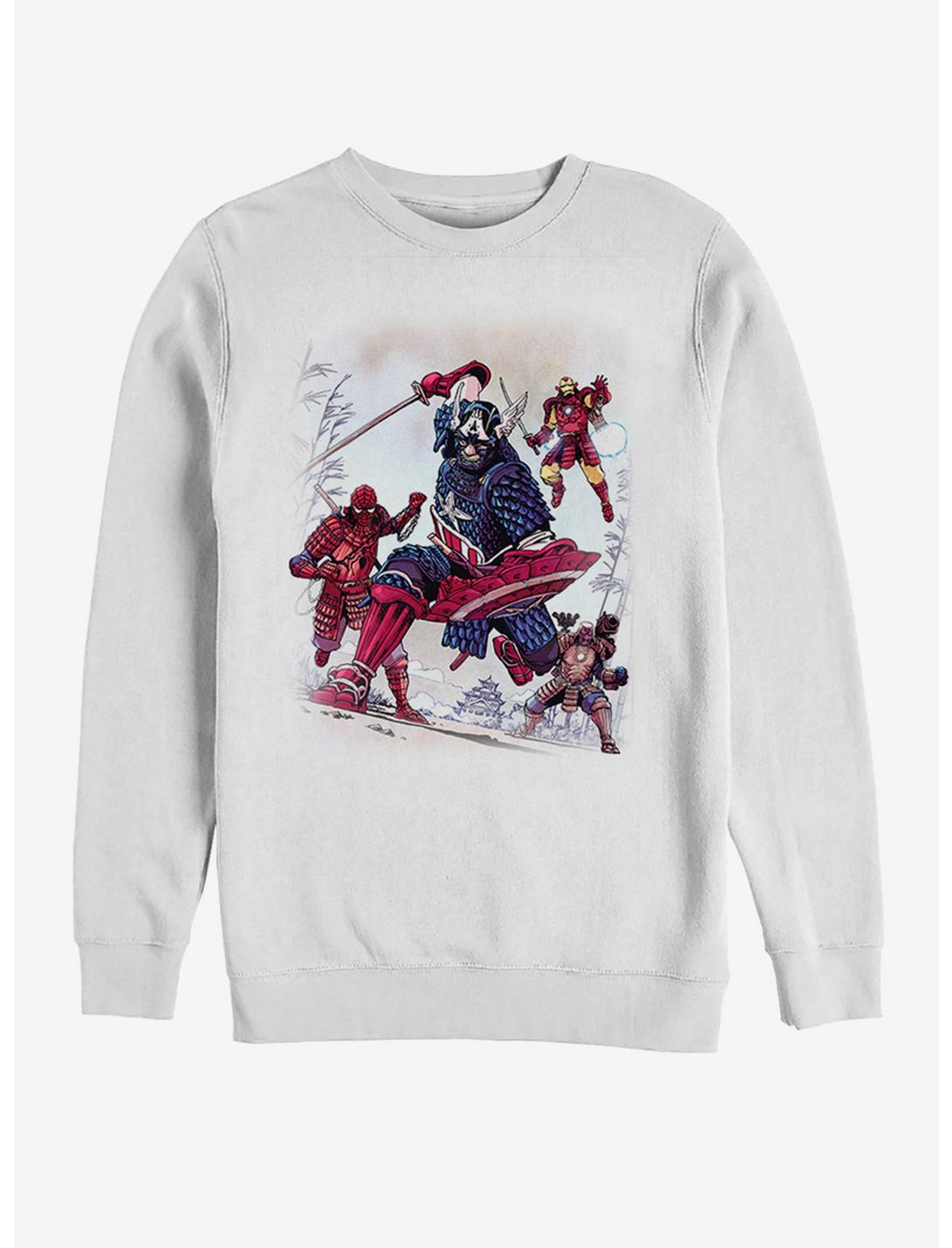 Marvel Samurai Warriors Sweatshirt, WHITE, hi-res
