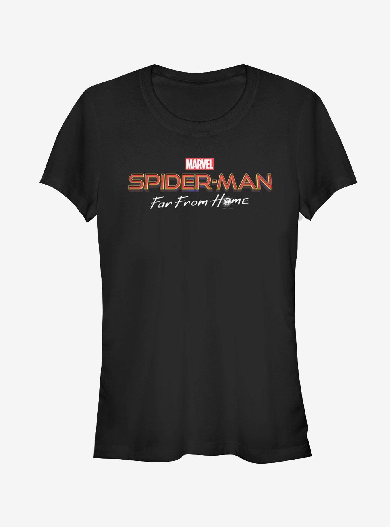 Marvel Spider-Man Far From Home Logo Girls T-Shirt, , hi-res
