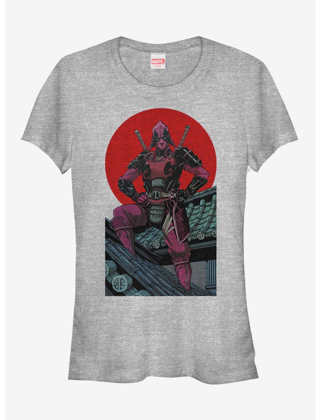 Marvel Deadpool Sun Girls T-Shirt, ATH HTR, hi-res