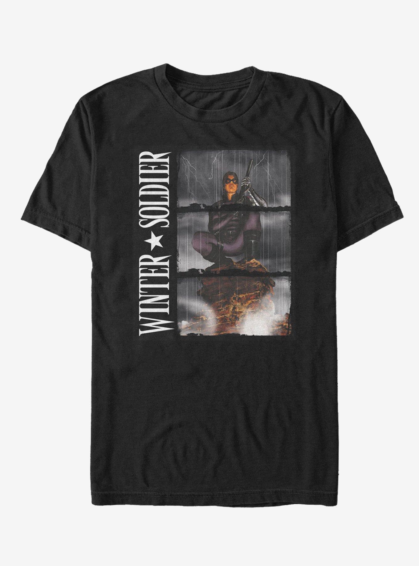 Marvel Marvel WinterSoldier Blocks Comp T-Shirt, , hi-res