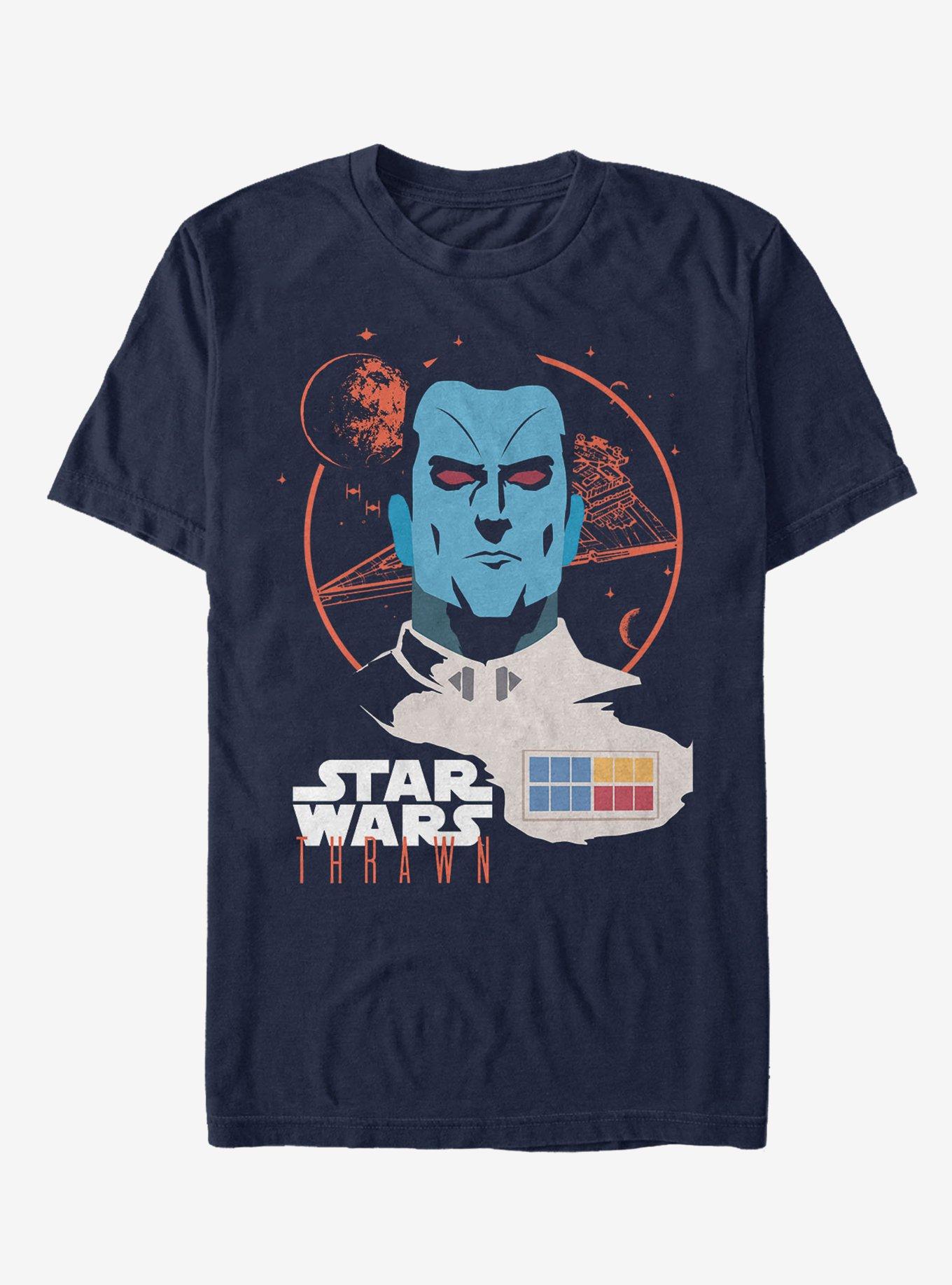Star Wars Thrawn Space Leader T-Shirt, NAVY, hi-res