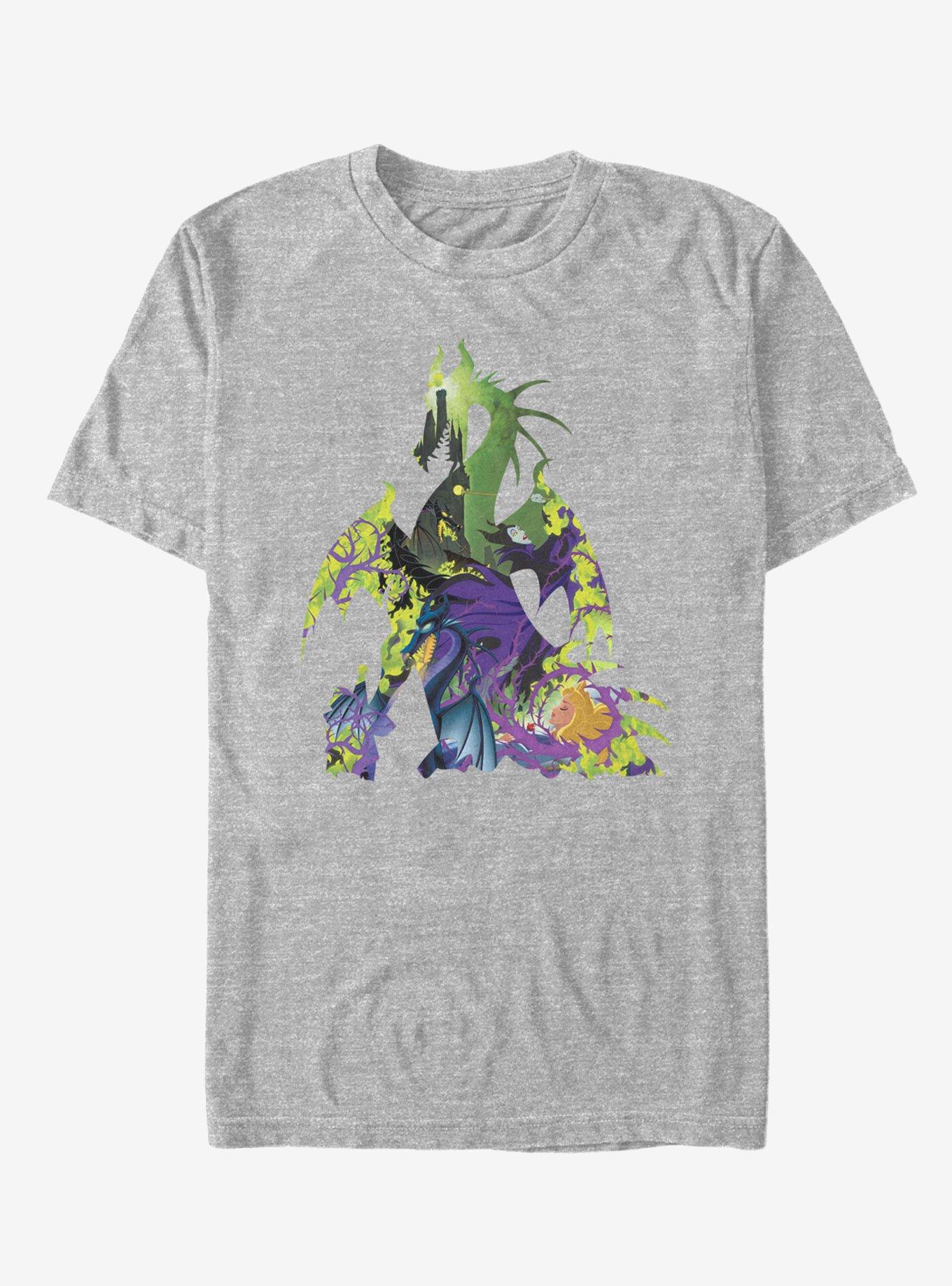 Disney Sleeping Beauty Dragon Form T-Shirt, ATH HTR, hi-res