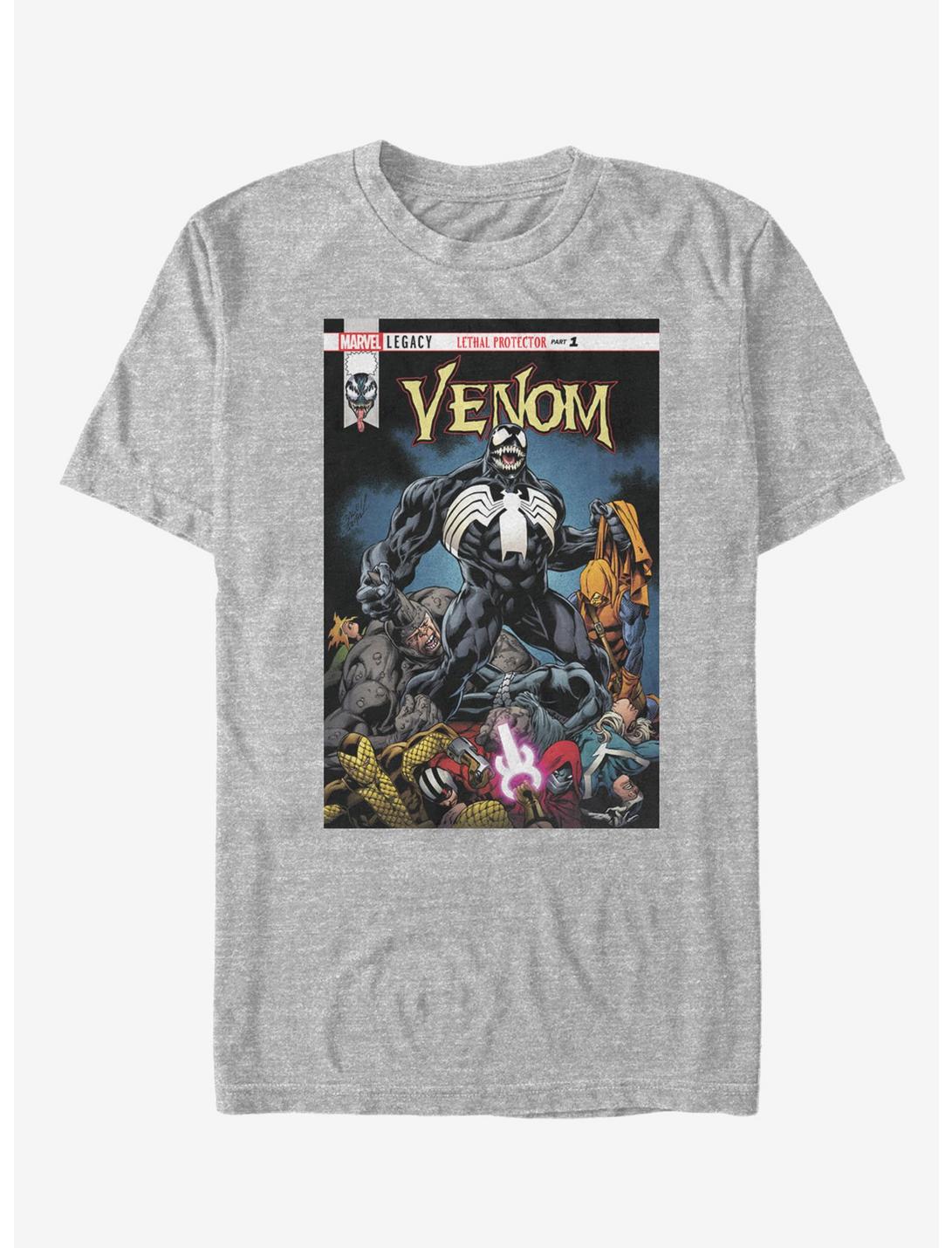 Marvel Venomized Cover T-Shirt, ATH HTR, hi-res