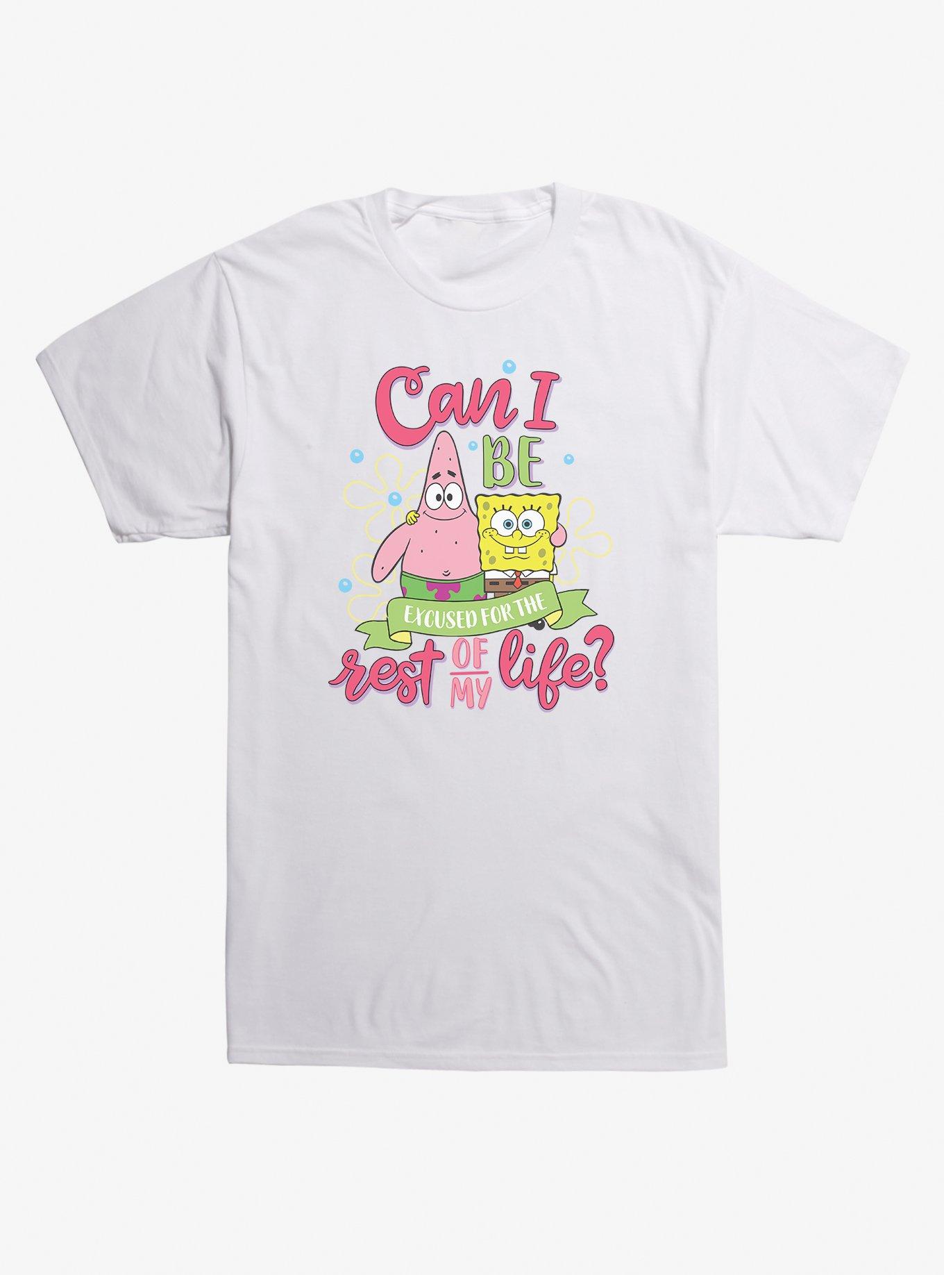 Spongebob Squarepants Can I Be Excused T-Shirt | Hot Topic