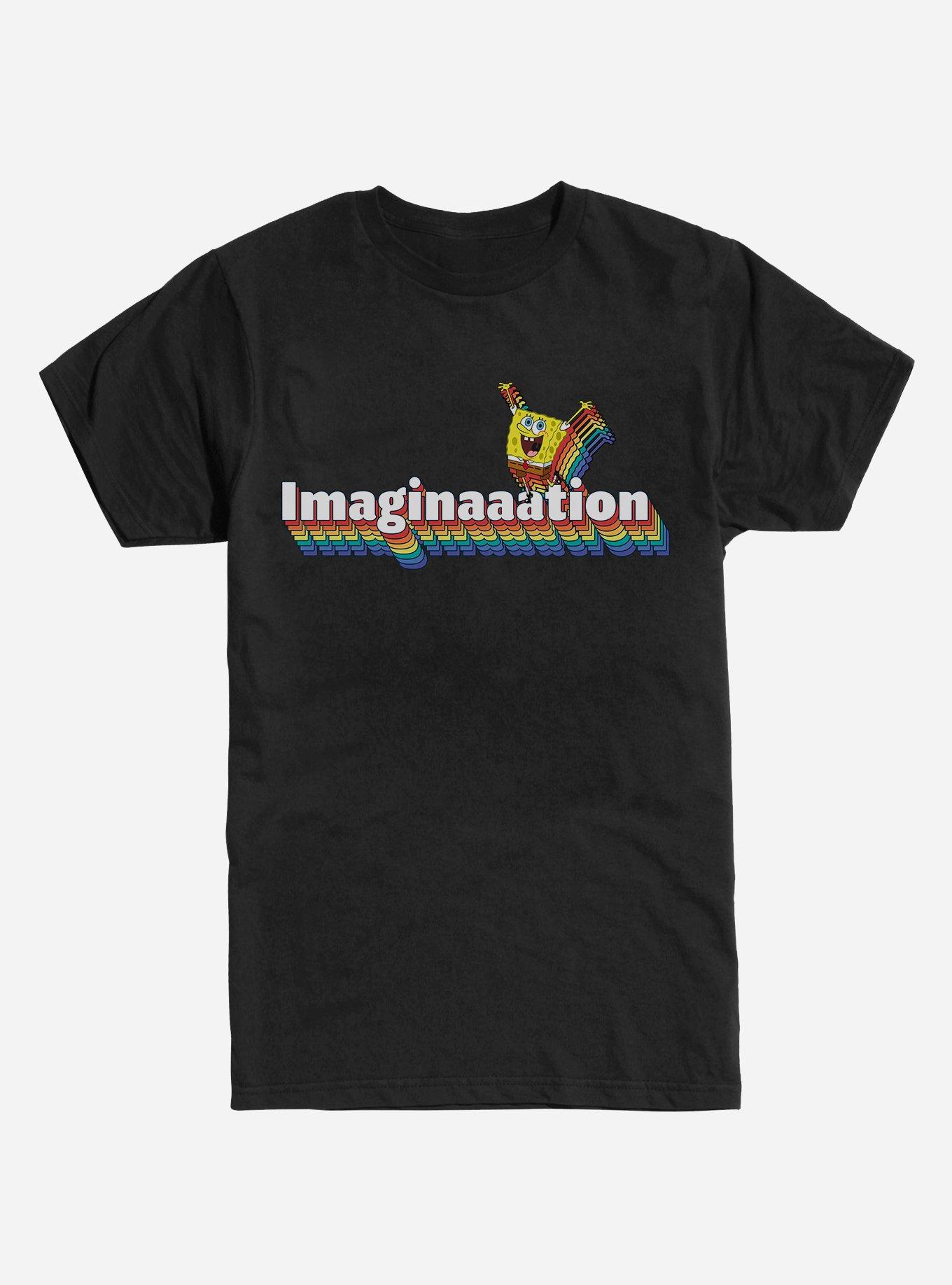 Spongebob Squarepants Imagination Rainbow T-Shirt