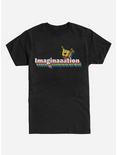 Spongebob Squarepants Imagination Rainbow T-Shirt, BLACK, hi-res