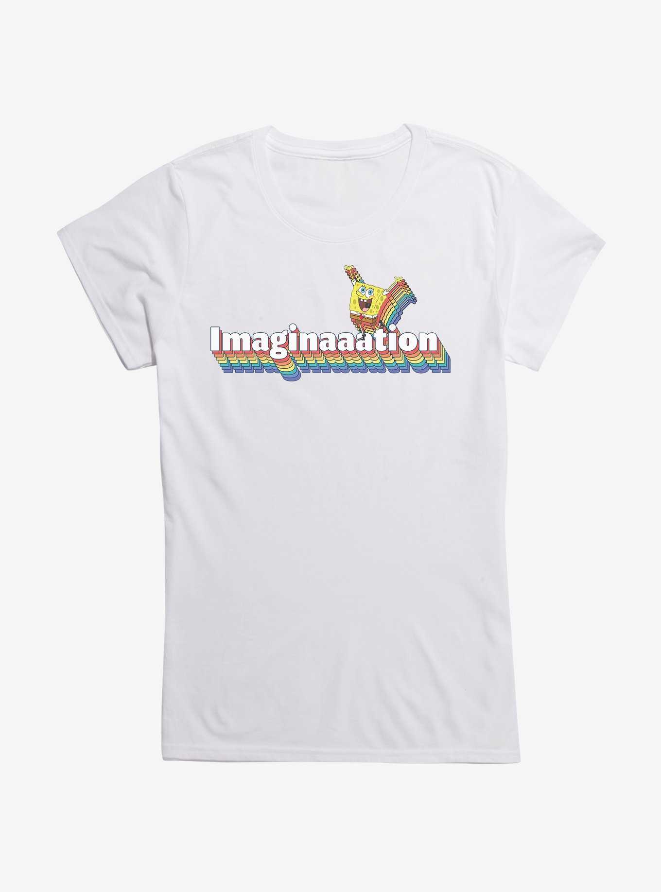 Spongebob Squarepants Imagination Rainbow Girls T-Shirt, , hi-res
