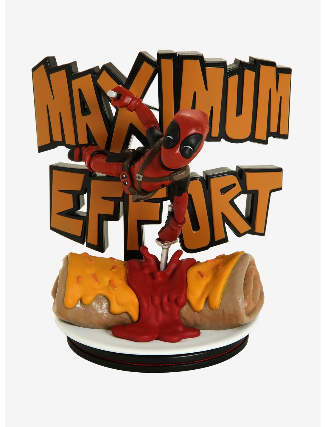 Marvel Q-Fig Max Deadpool (Maximum Effort) Collectible Figure, , hi-res