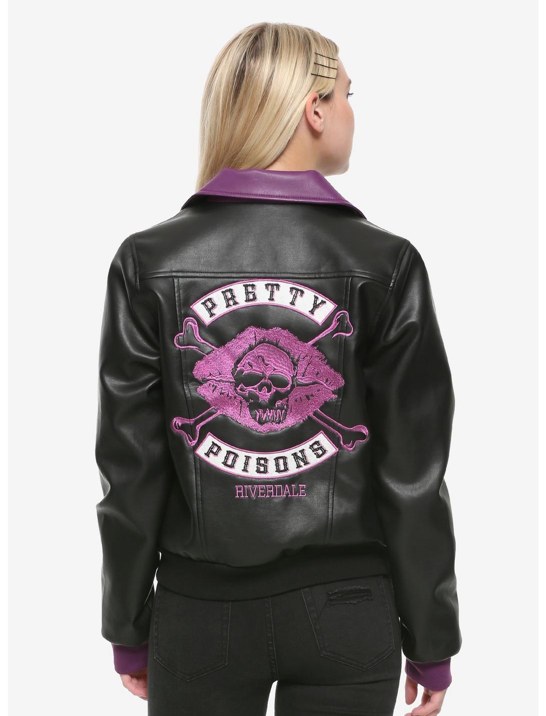 Riverdale Pretty Poisons Faux Leather Girls Jacket, MULTI, hi-res