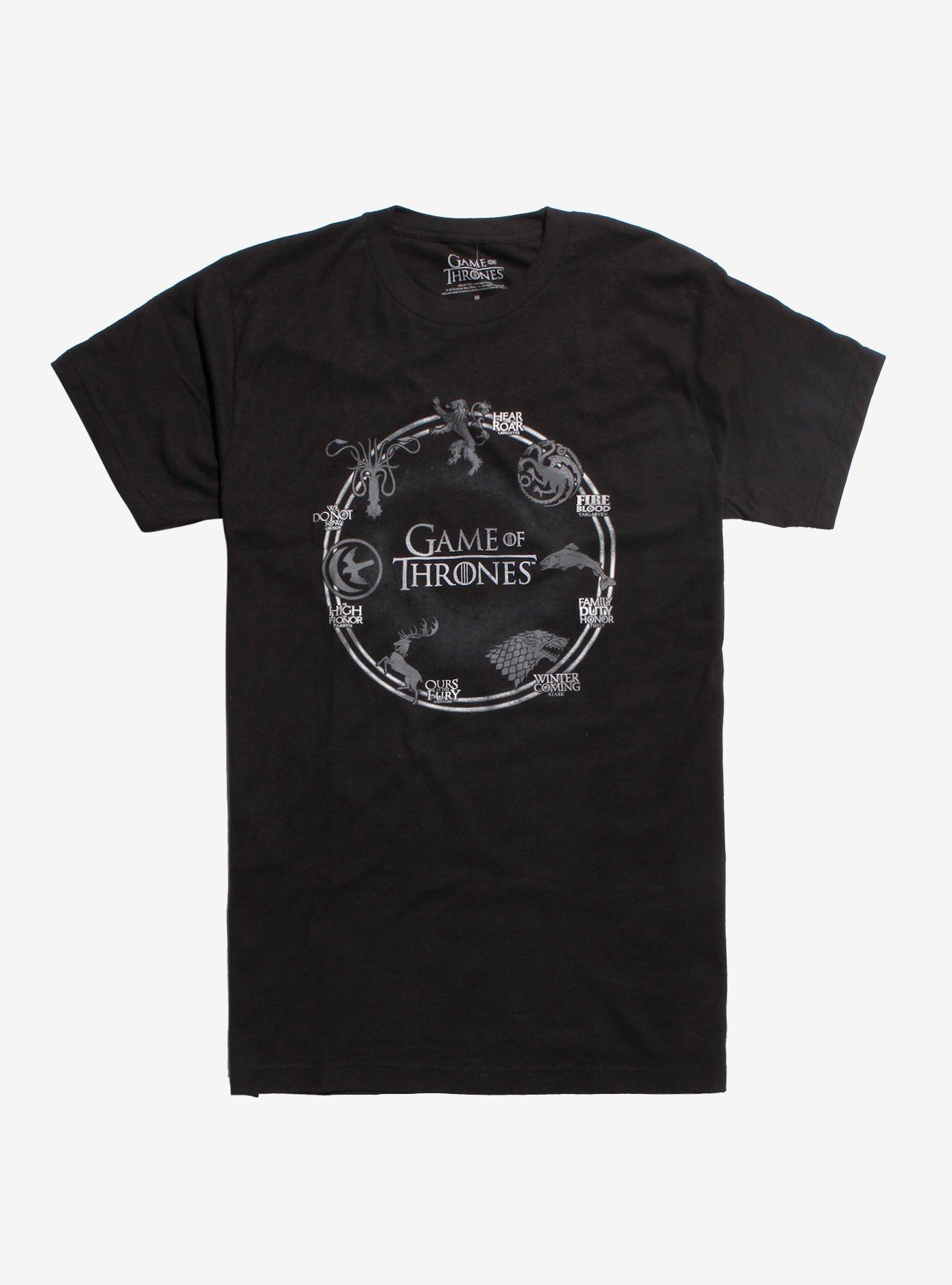 Game Of Thrones Seven Houses T-Shirt, , hi-res