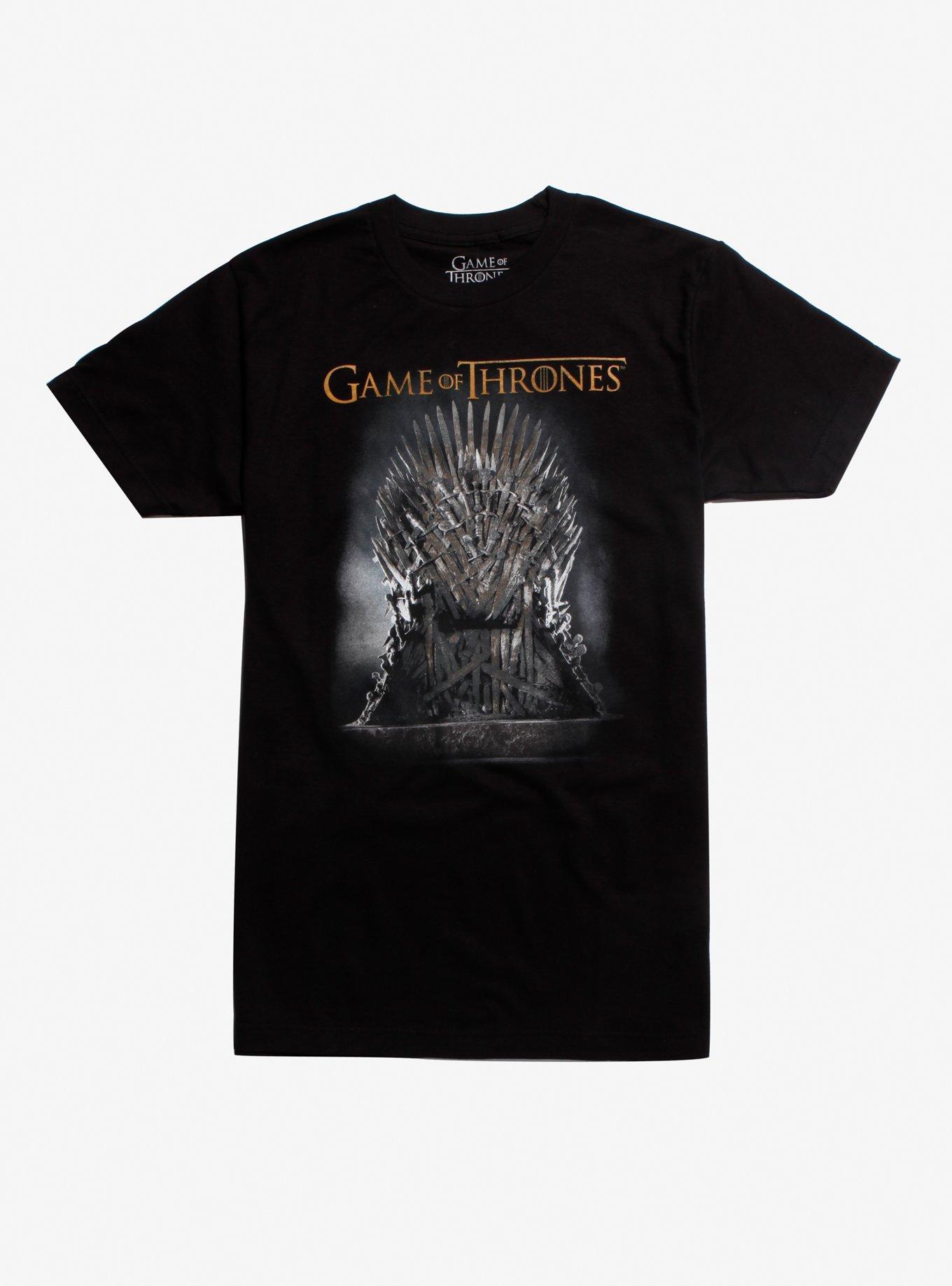 Game Of Thrones Iron Throne T-Shirt, GREY, hi-res