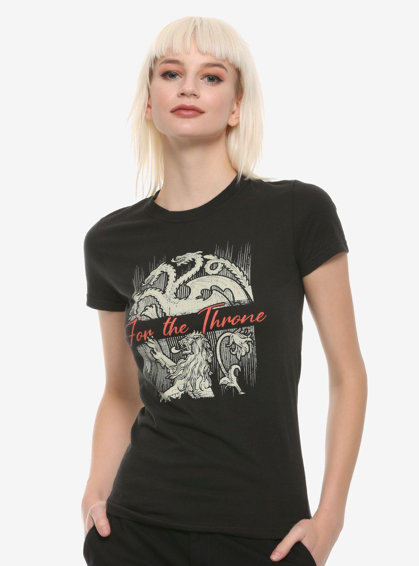 Game Of Thrones Queens For The Throne Girls T-Shirt, MULTI, hi-res