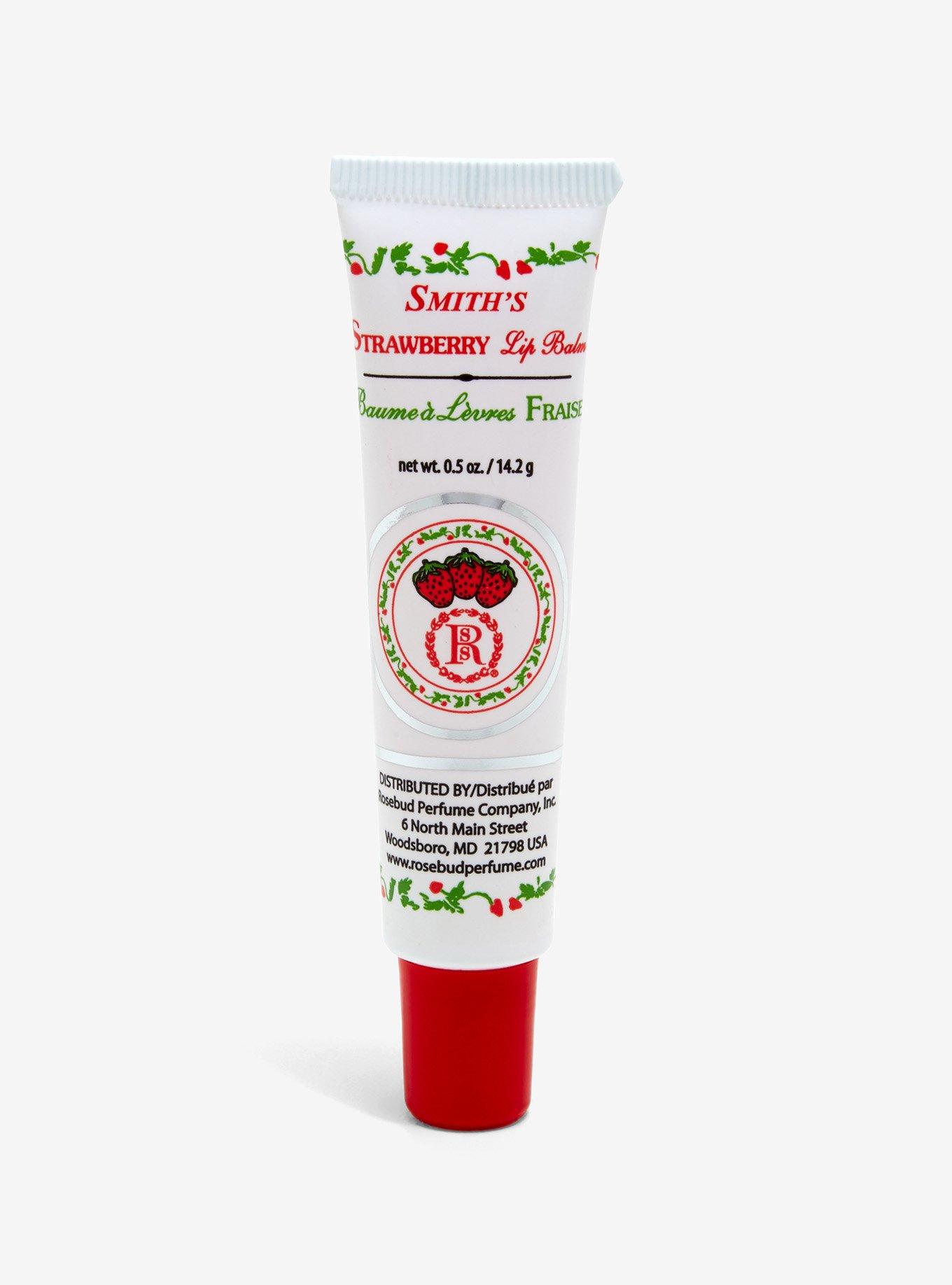 Smith's Rosebud Perfume Company Strawberry Lip Balm Tube Hot Topic