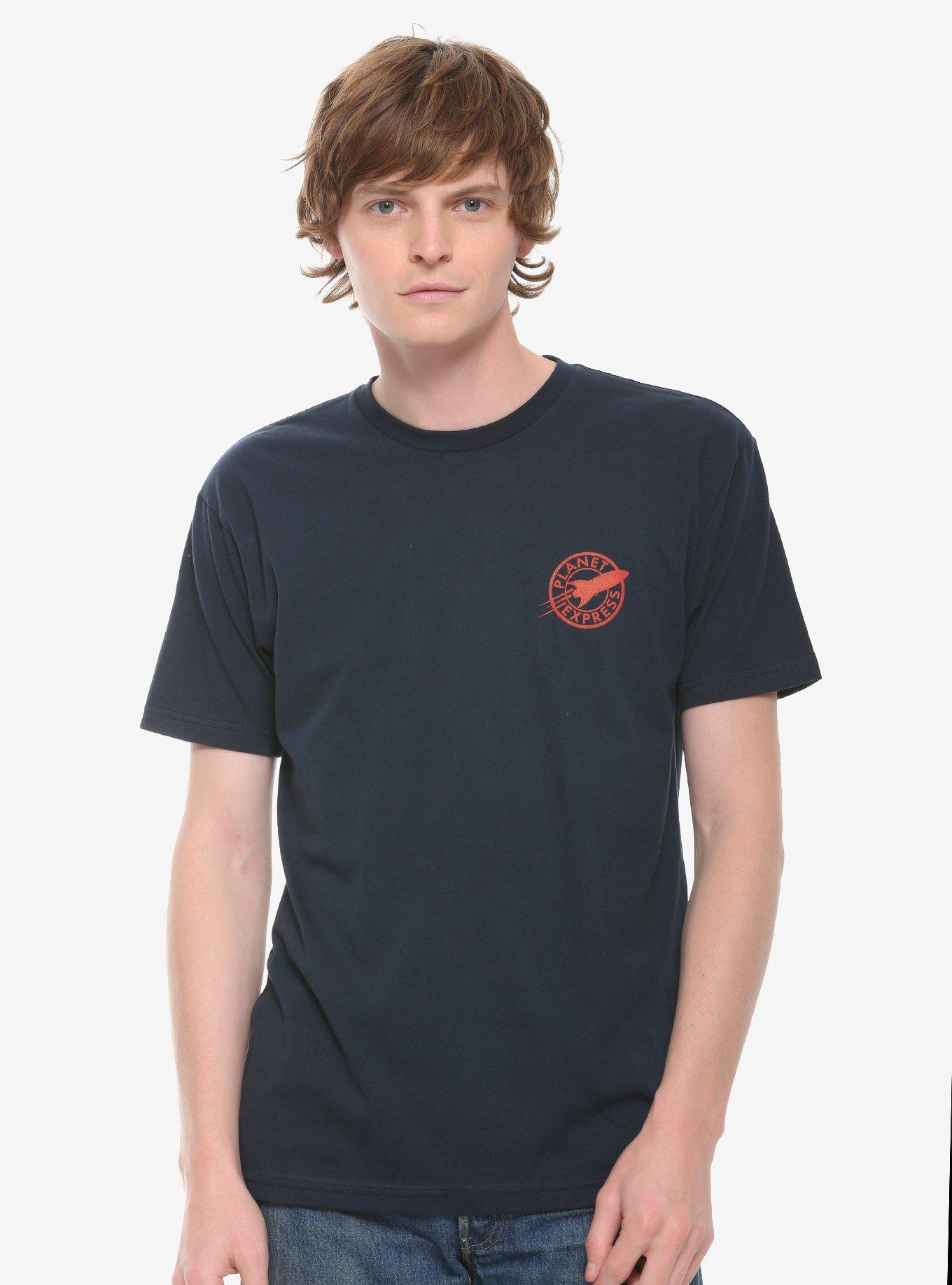 Futurama Planet Express Headquarters T-Shirt - BoxLunch Exclusive, BLUE, hi-res