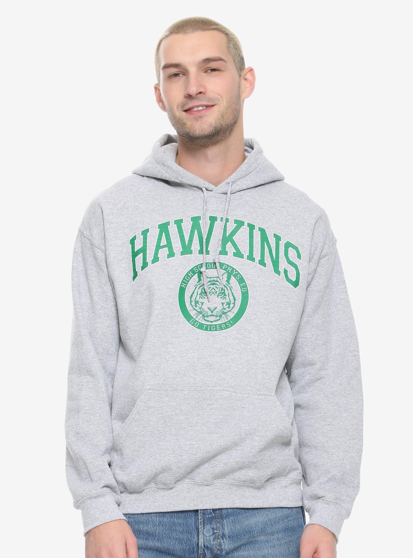 Stranger things hotsell hoodie hawkins