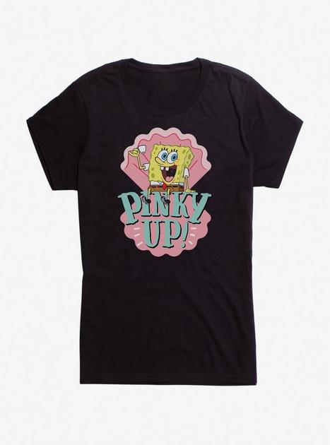 Spongebob Squarepants Pinky Up Girls T-shirt 