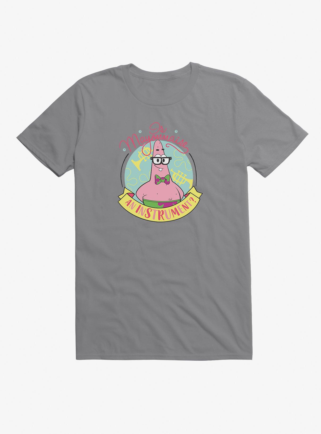 Spongebob Squarepants Patrick Is Mayo An Instrument T-Shirt | Hot Topic