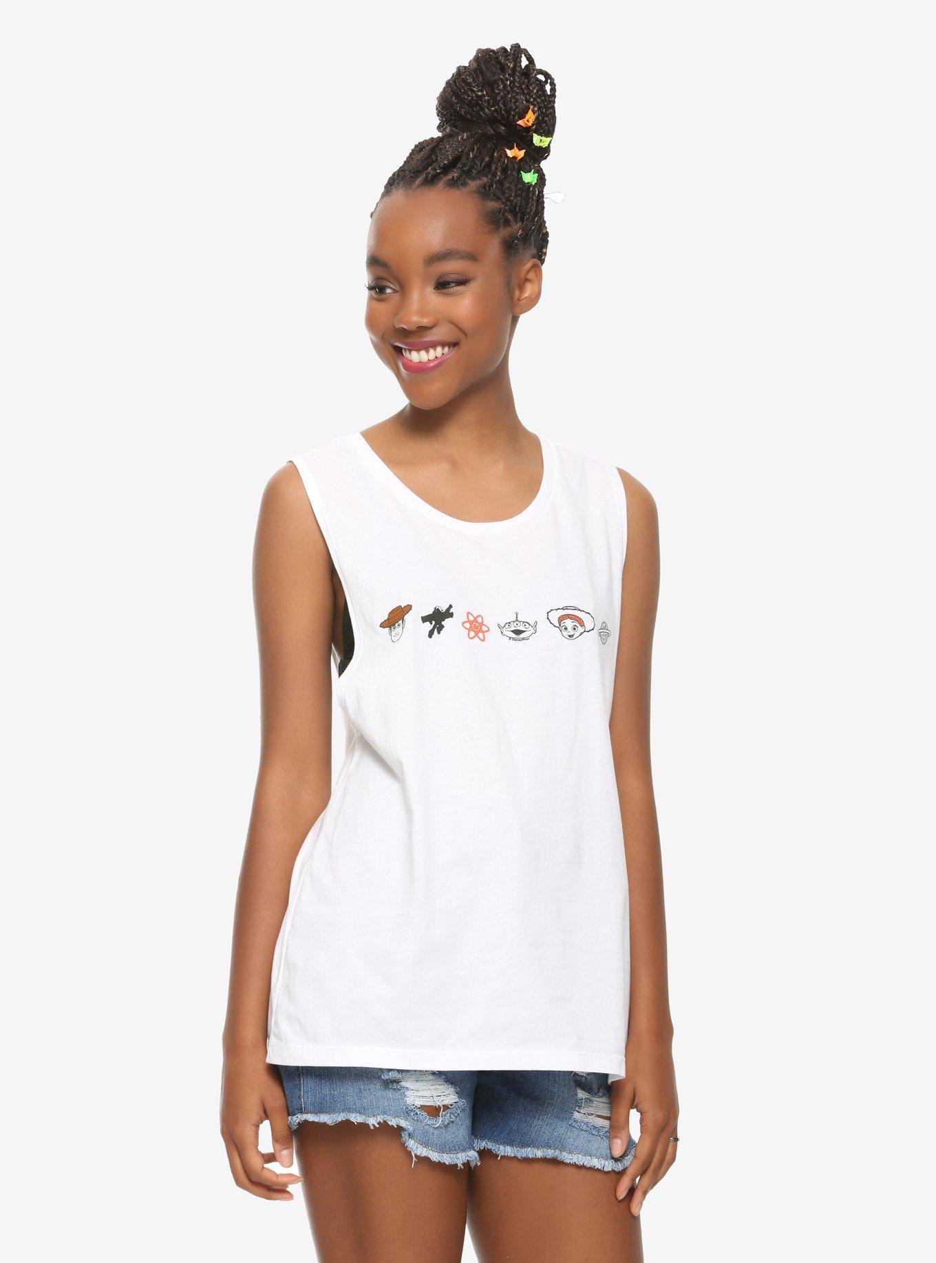 Disney Pixar Toy Story Characters Girls Muscle Top, MULTI, hi-res