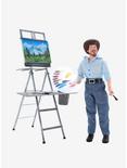 Bob Ross Clothed Action Figure With Canvas & Painting Accessories, , hi-res