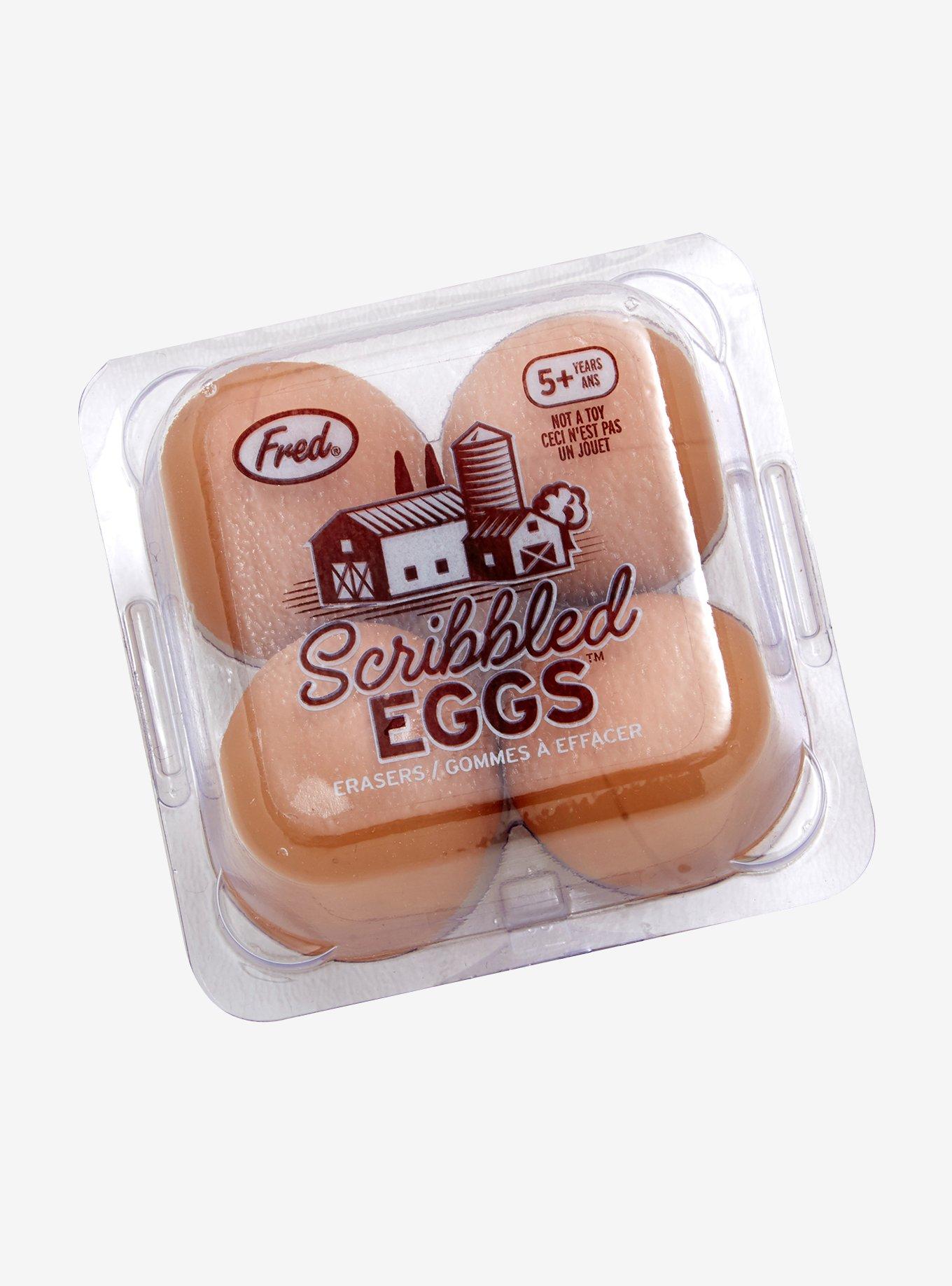 Egg Eraser Set, , hi-res
