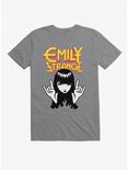 Emily The Strange Emily Strange Hand Horns T-Shirt, STORM GREY, hi-res