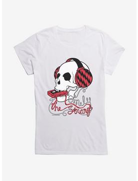 Emily The Strange Skull Cassette Girls T-Shirt, , hi-res
