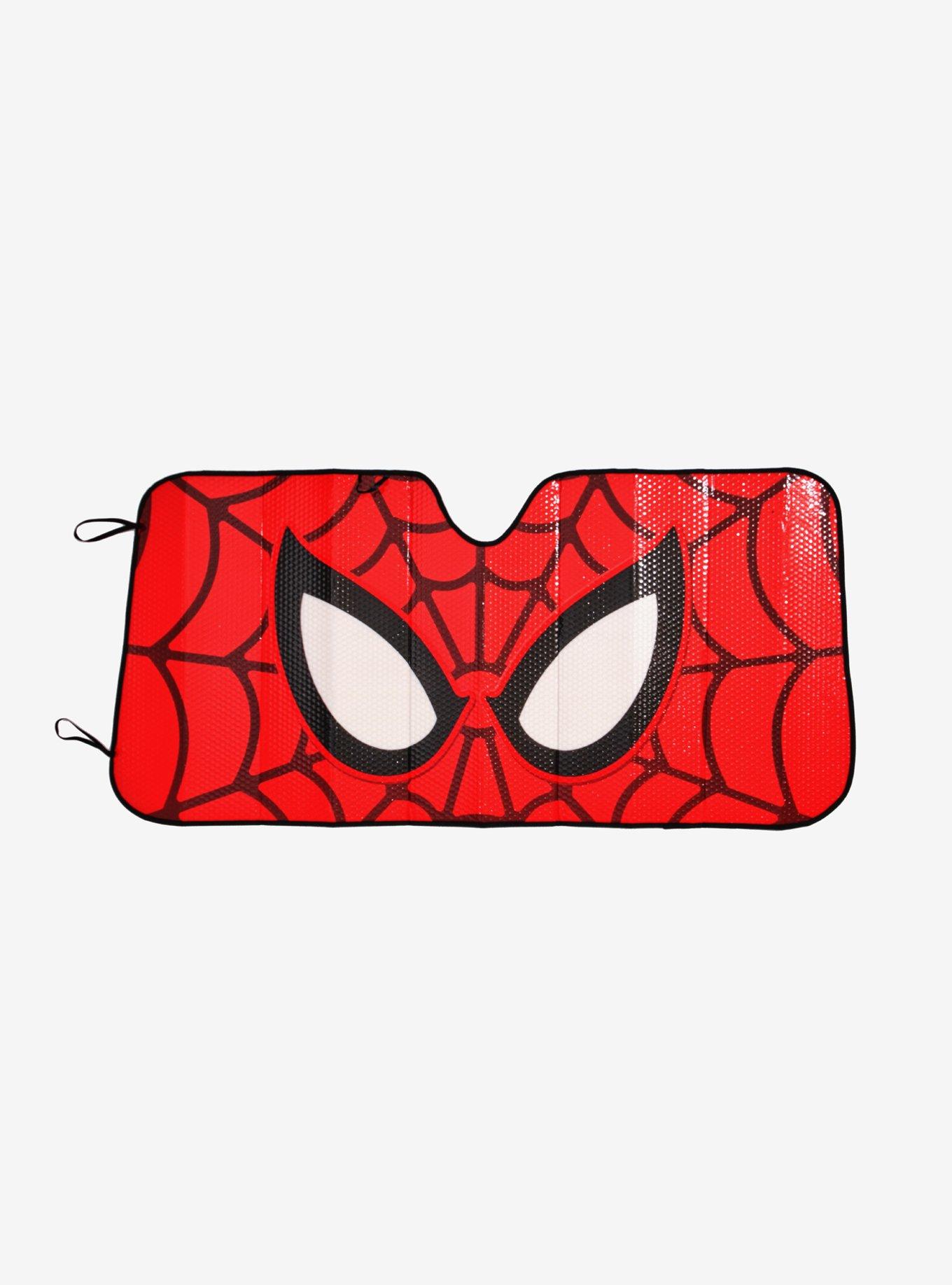  Marvel Spiderman Sunshade Paire de Rideaux latéraux Pare-Soleil  pour Voiture Spiderman Homme araignée Enfant