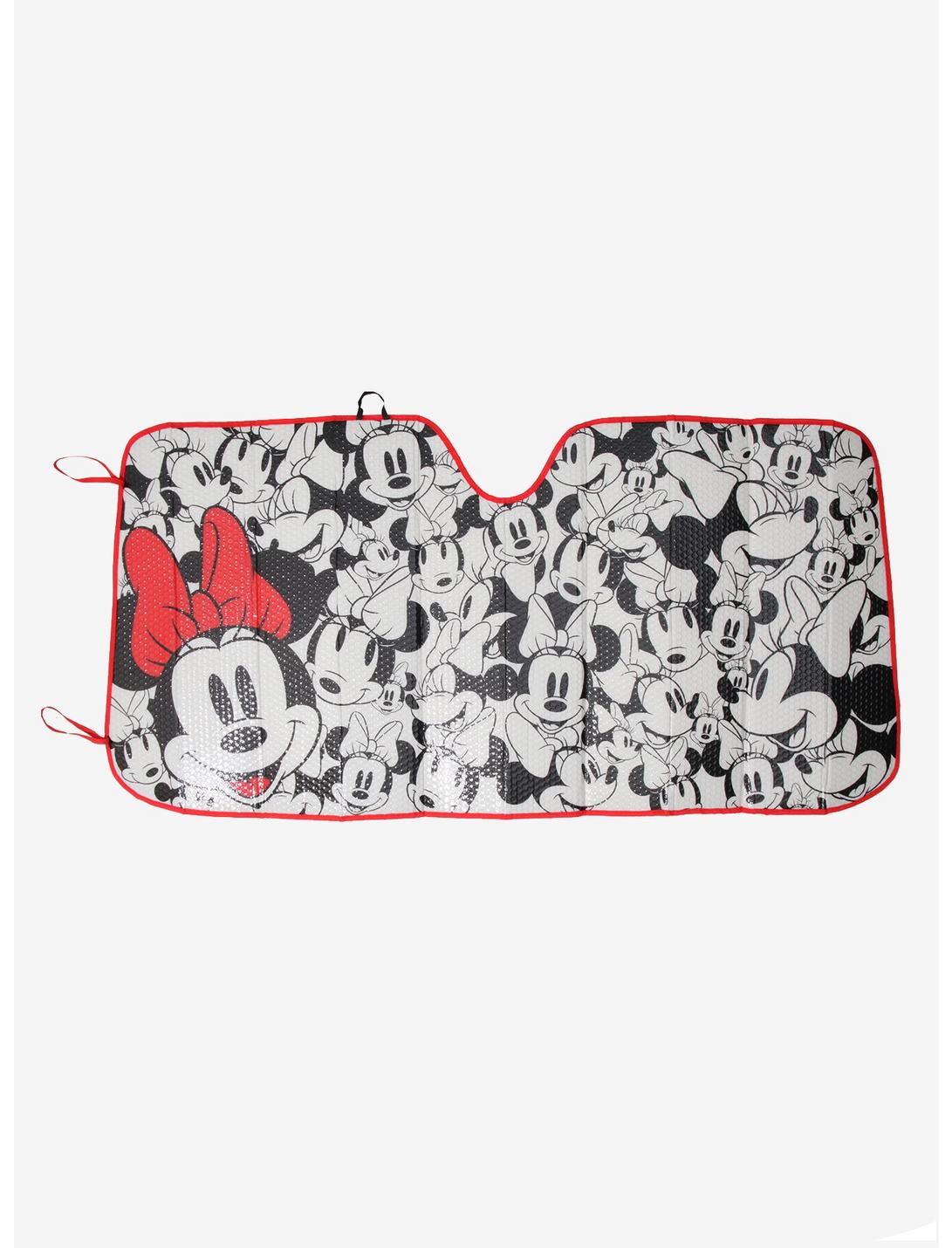 Disney Minnie Mouse Face Accordion Sunshade, , hi-res