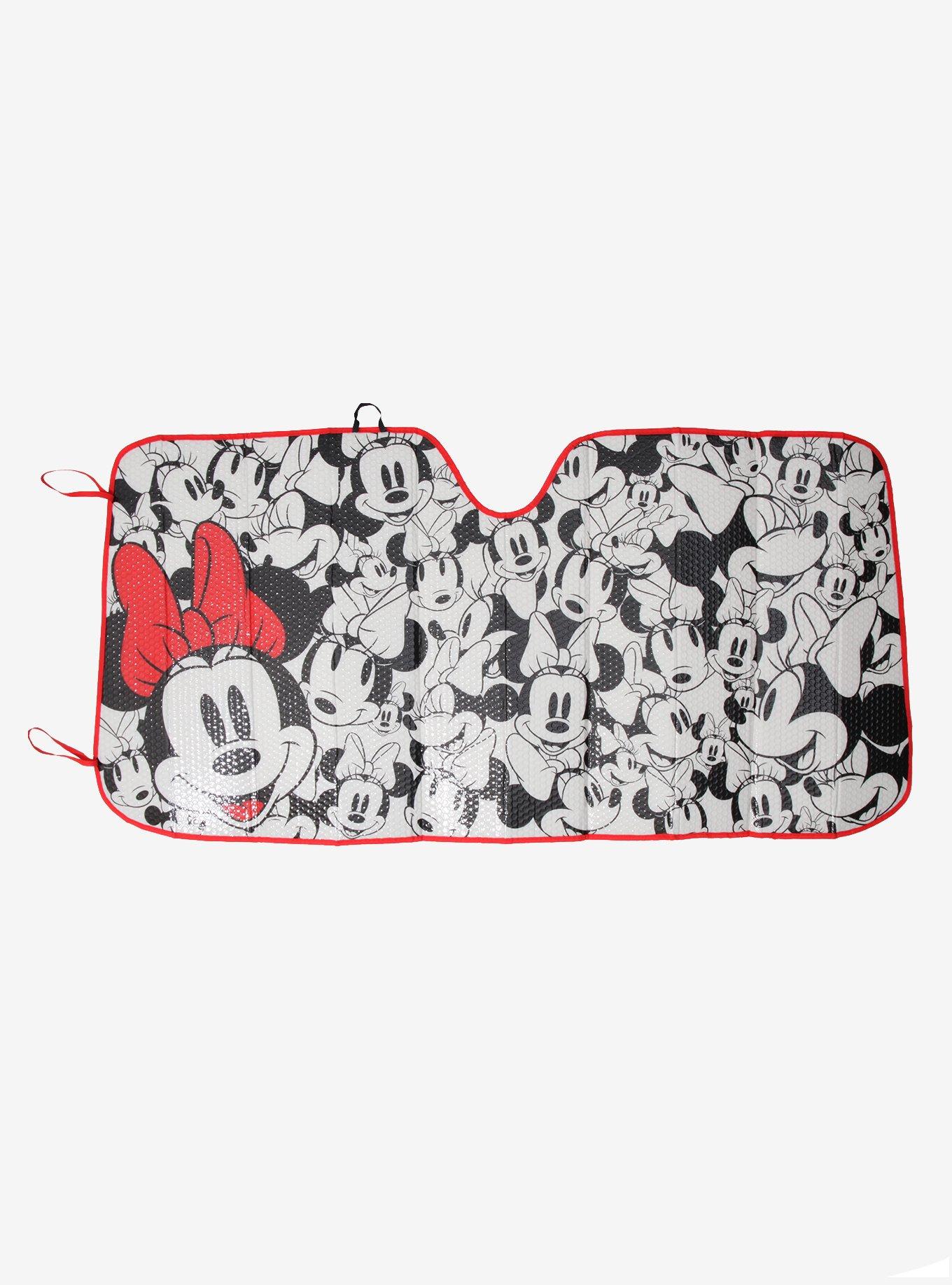 Disney Minnie Mouse Face Accordion Sunshade, , hi-res