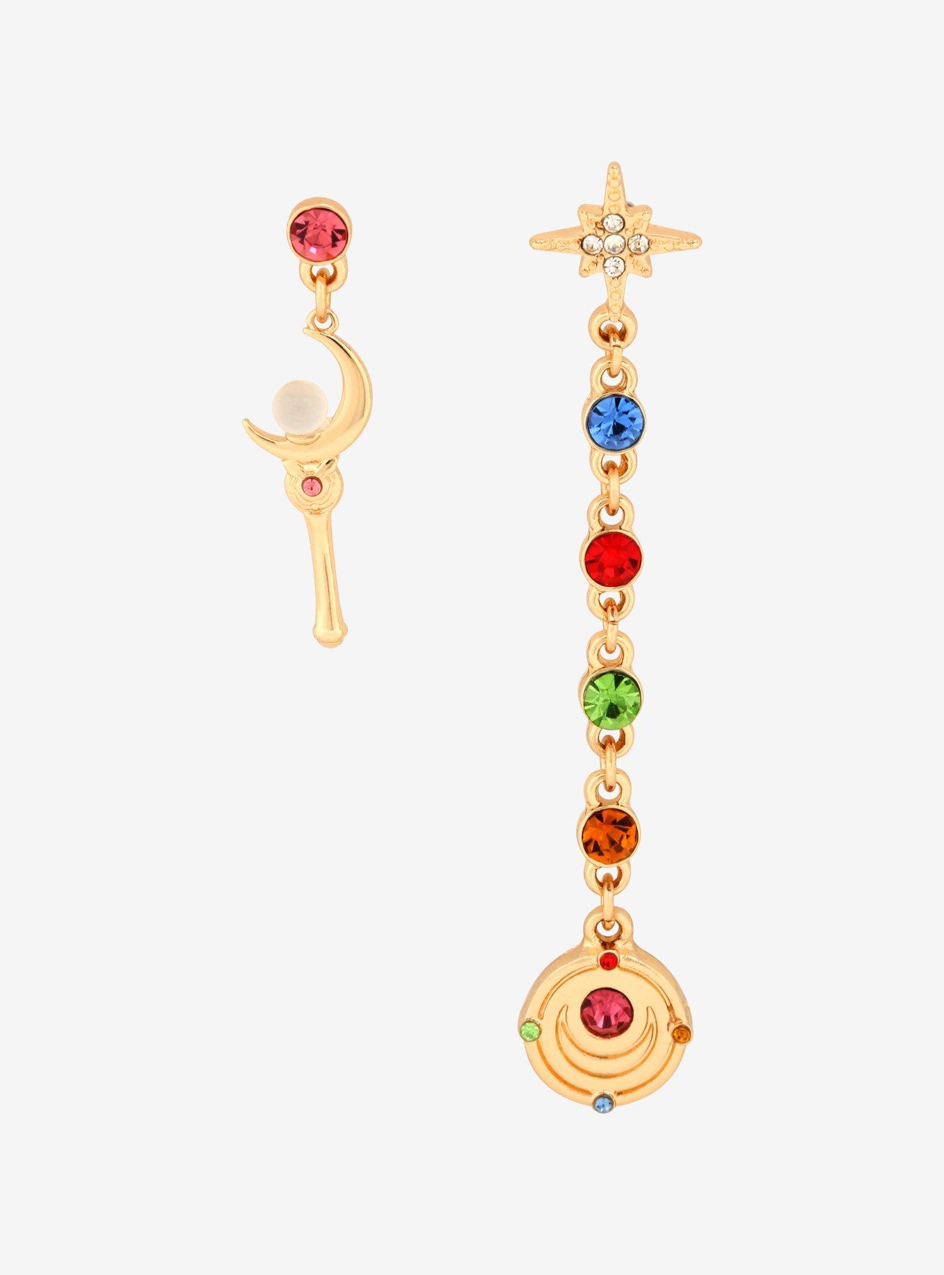 Sailor Moon Mismatching Earrings, , hi-res