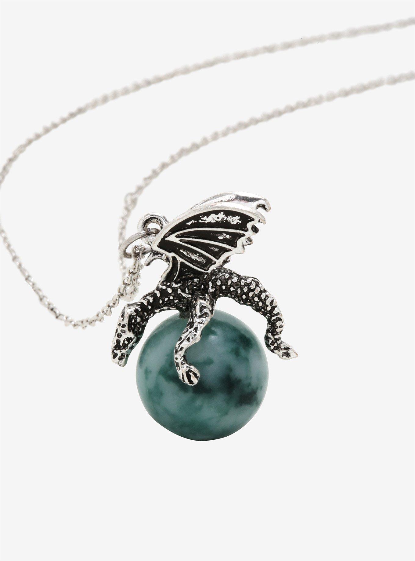 Dragon Crystal Necklace, , hi-res