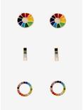 Colorwheel Stud Earring Set, , hi-res
