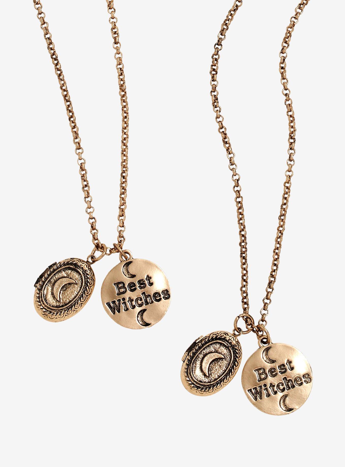 Best Witches Best Friend Locket Necklace Set, , hi-res