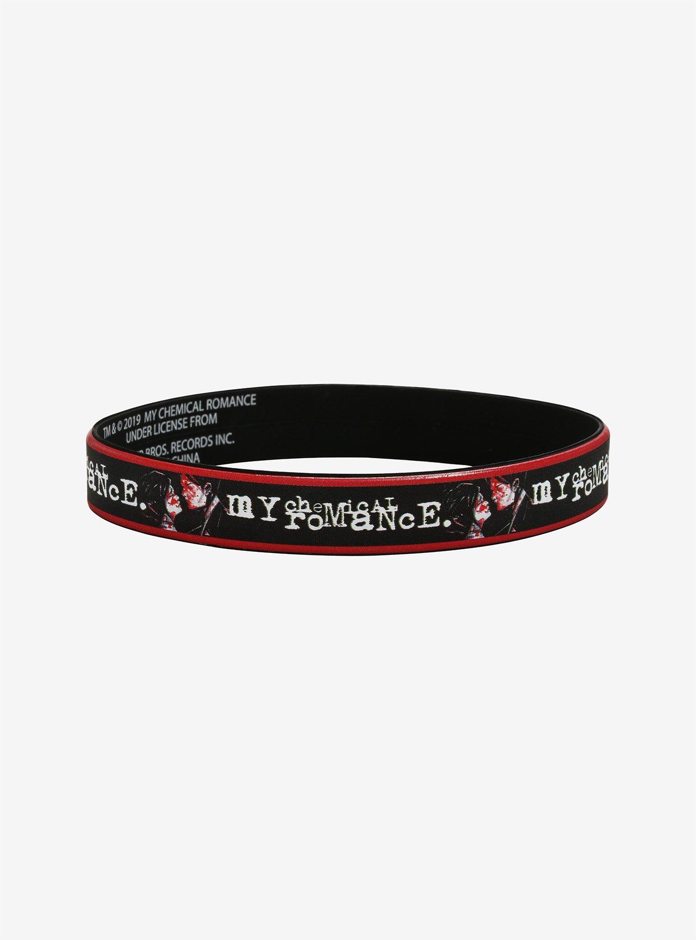 My Chemical Romance Three Cheers For Sweet Revenge Rubber Bracelet, , hi-res