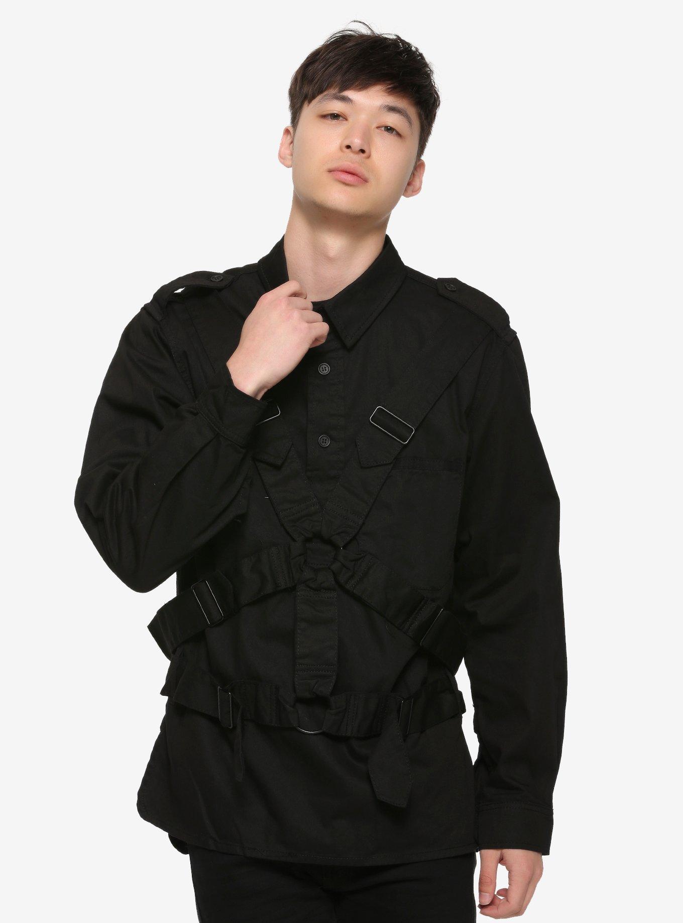 Tripp Parachute Jacket, BLACK, hi-res