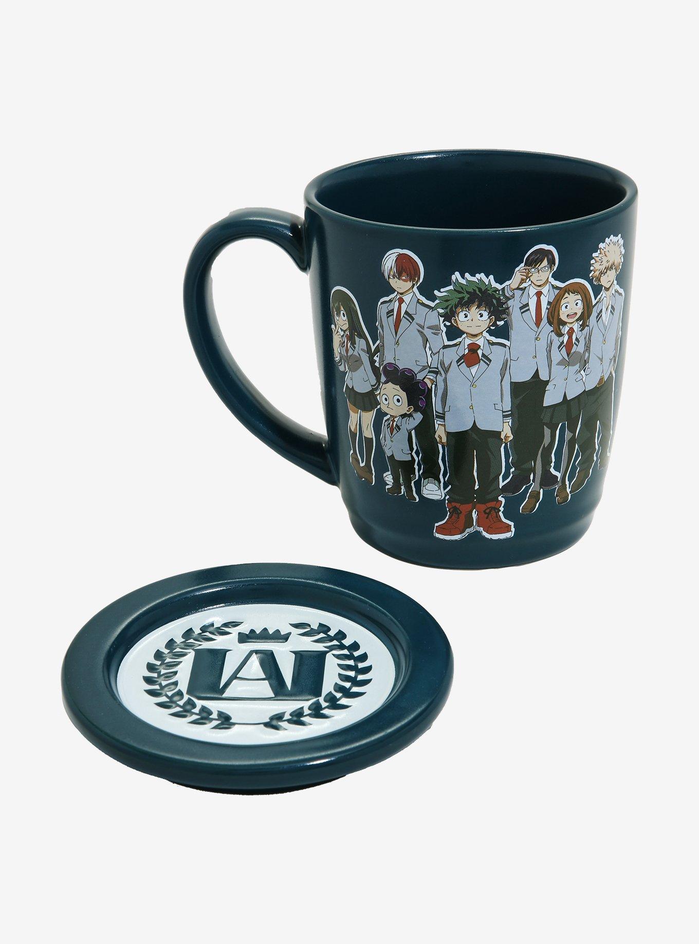 My Hero Academia Mug & Coaster Lid Set - BoxLunch Exclusive, , hi-res