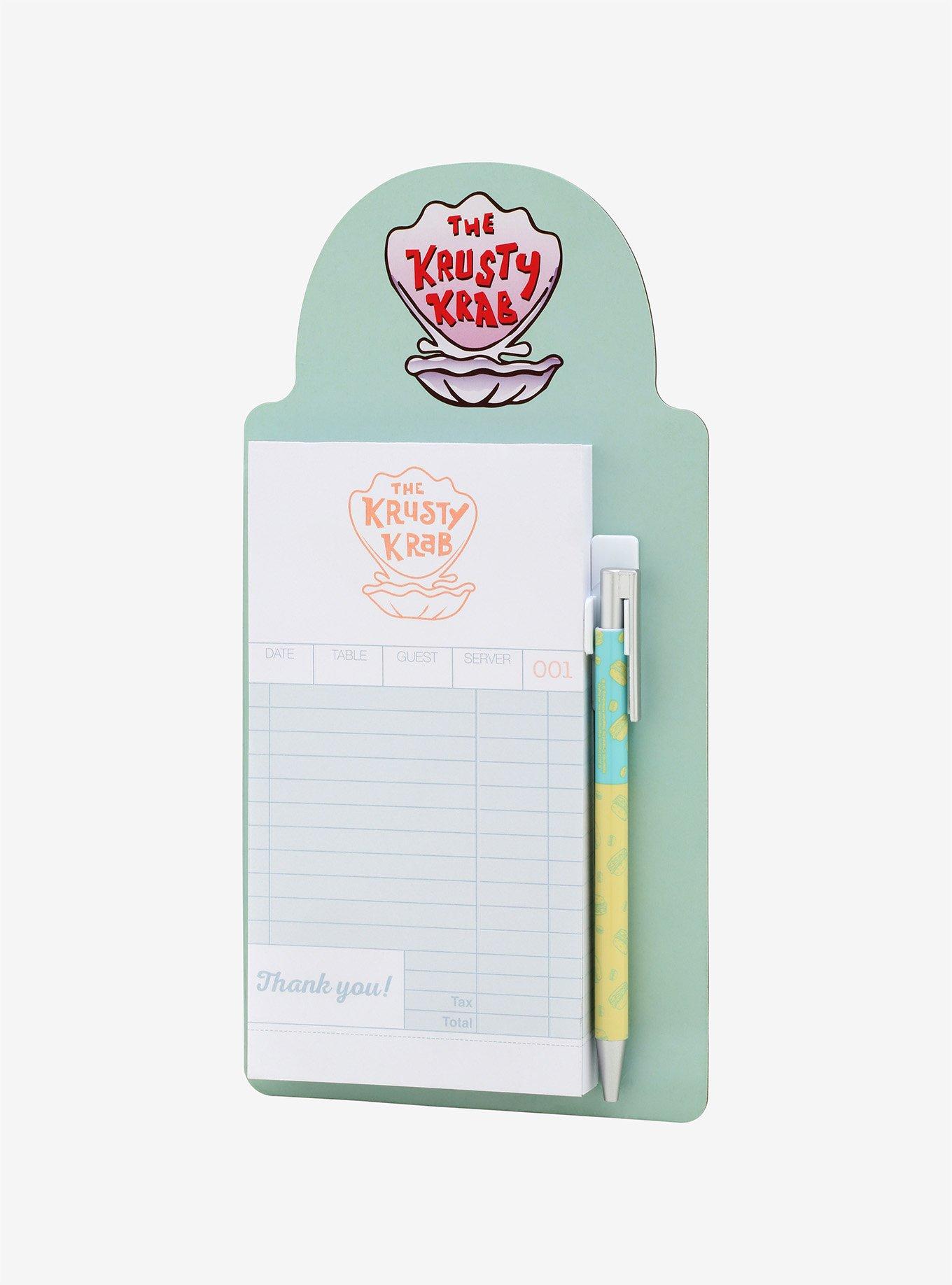 SpongeBob SquarePants Krusty Krab Magnetic Notepad Set - BoxLunch Exclusive, , hi-res