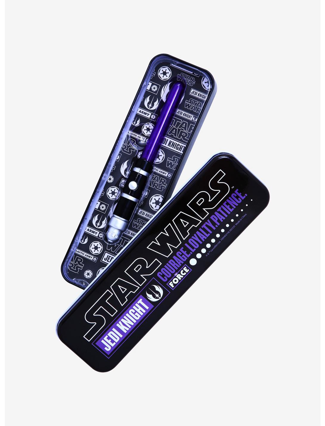 Star Wars Purple Lightsaber Pen - BoxLunch Exclusive, , hi-res