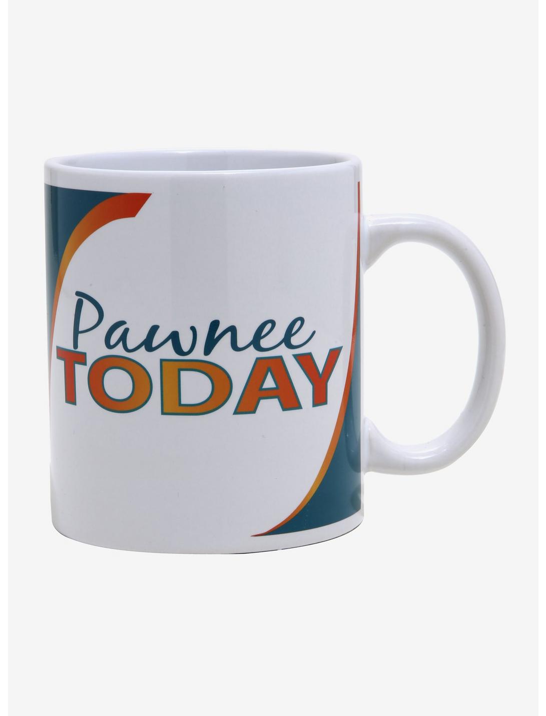 Parks and Recreation Pawnee Today Ceramic Mug - BoxLunch Exclusive, , hi-res