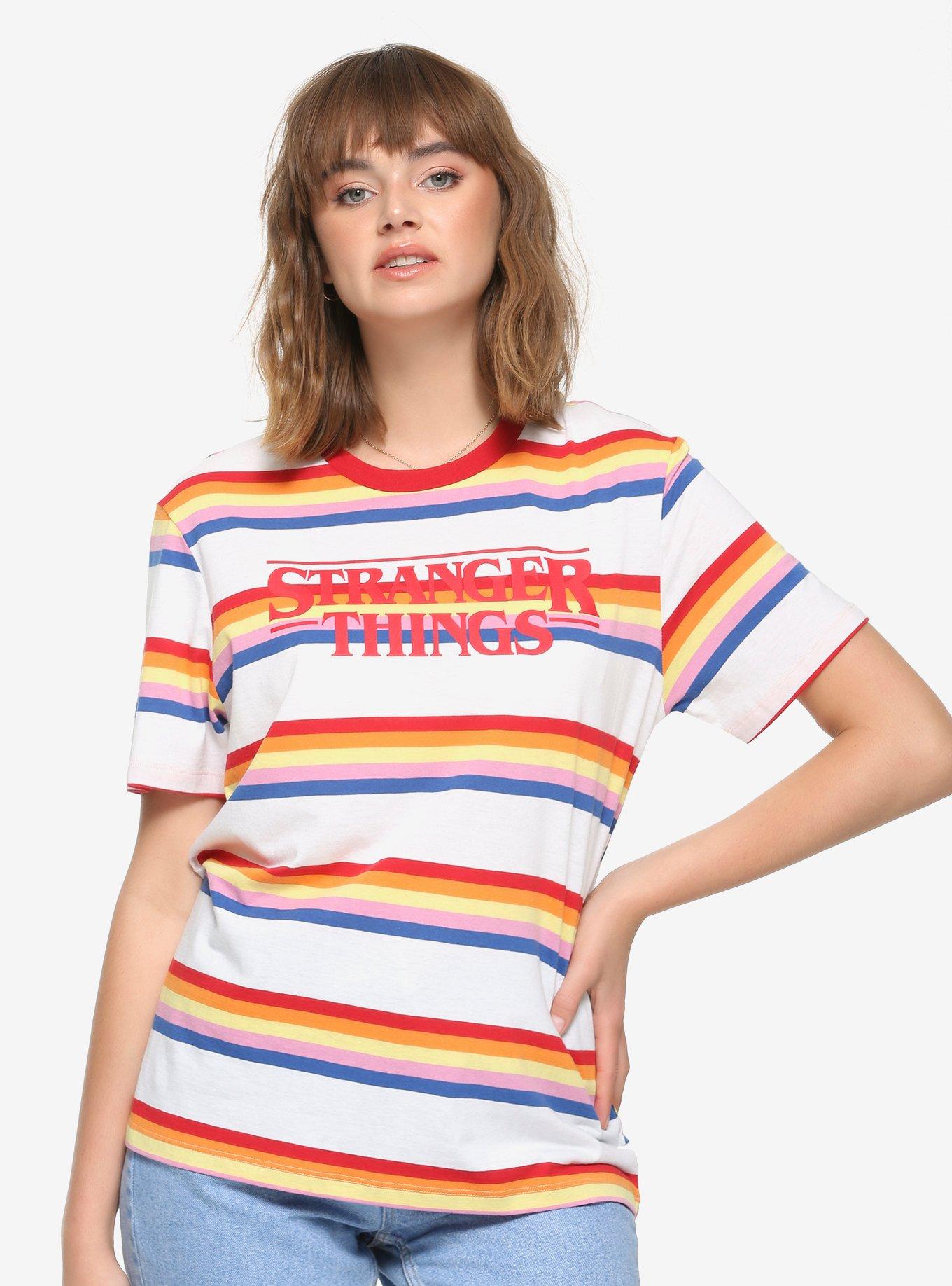 Stranger Things × weber] T shirt with Special