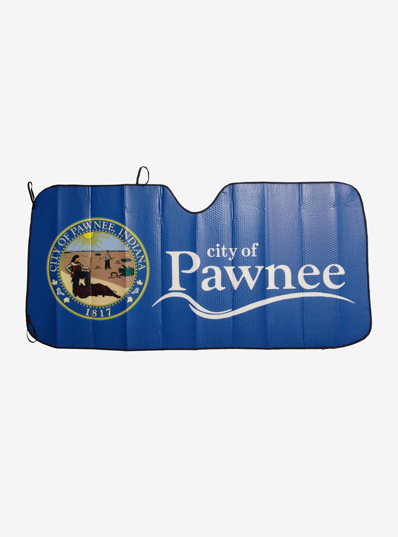 Parks and Recreation Pawnee Accordion Sunshade - BoxLunch Exclusive, , hi-res