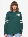 Harry Potter Slytherin House Hype Jersey - BoxLunch Exclusive, GREEN, hi-res