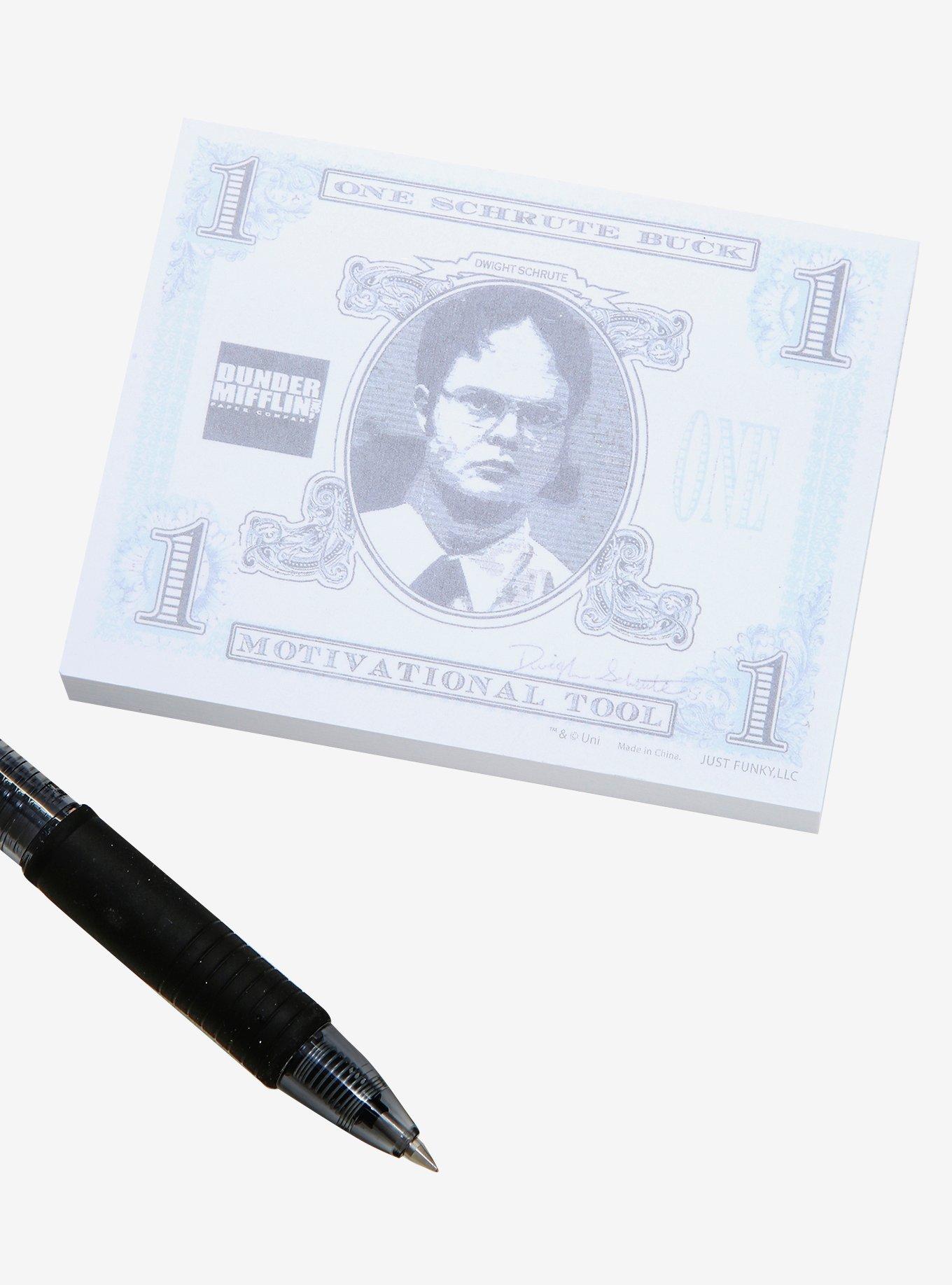 The Office Schrute Buck Sticky Notes - BoxLunch Exclusive, , hi-res
