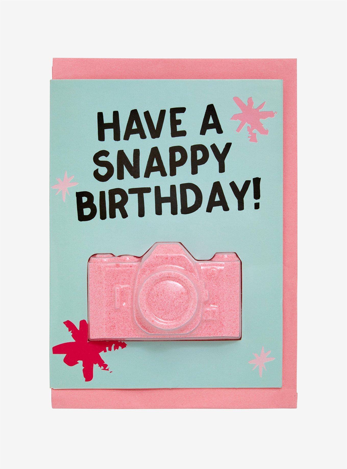 Camera Bath Bomb Greeting Cards, , hi-res