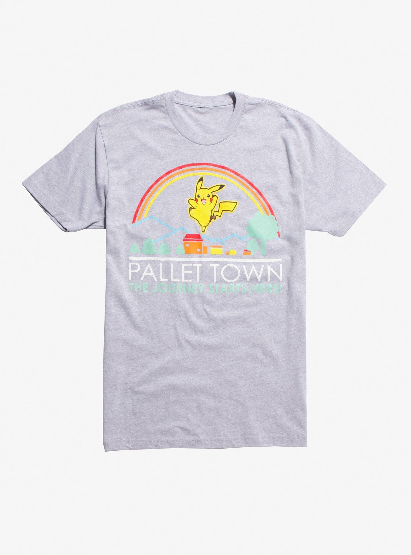 Pokemon Pallet Town Pikachu T-Shirt, MULTI, hi-res