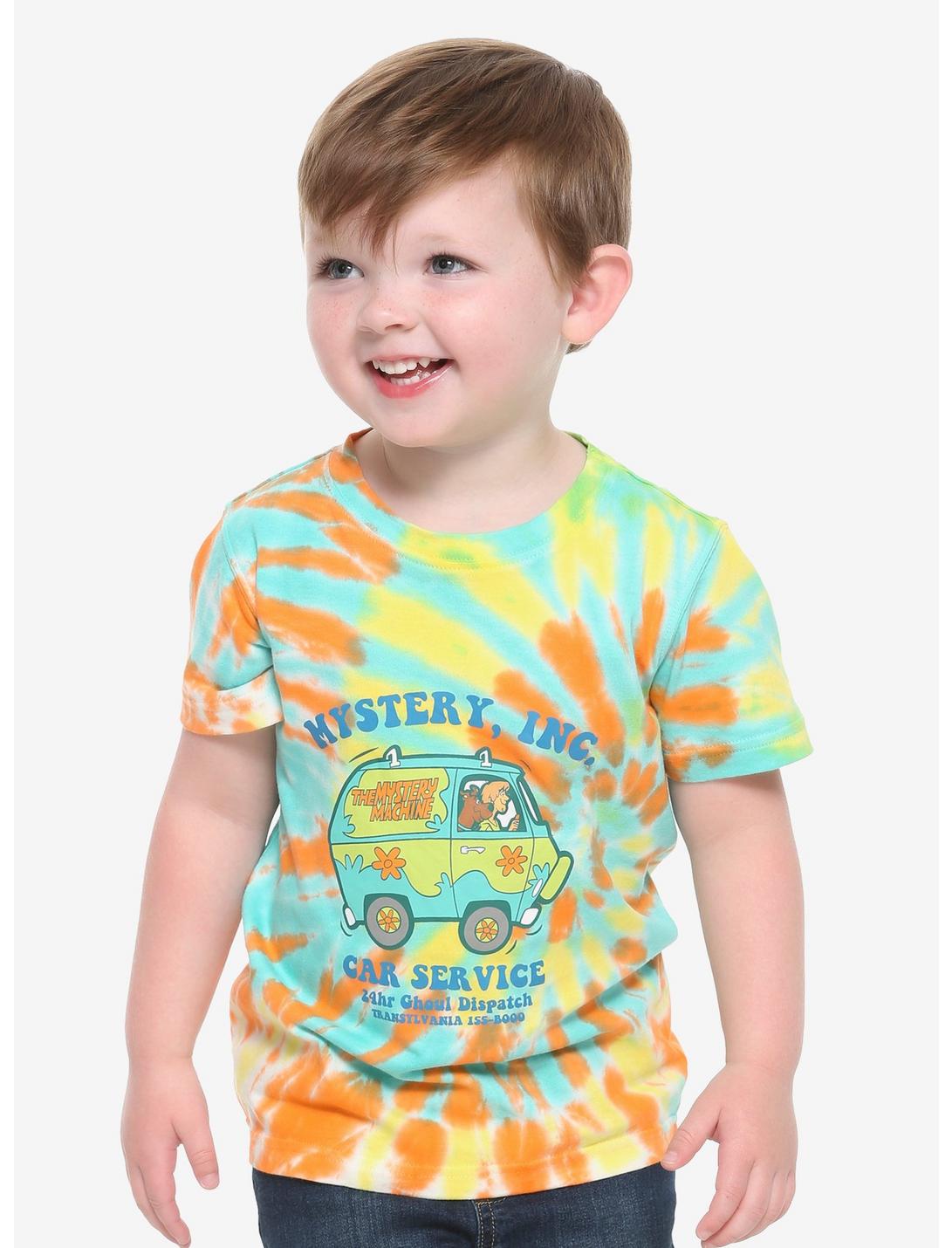 Scooby-Doo Mystery Machine Tie-Dye Toddler T-Shirt - BoxLunch Exclusive, MULTI, hi-res